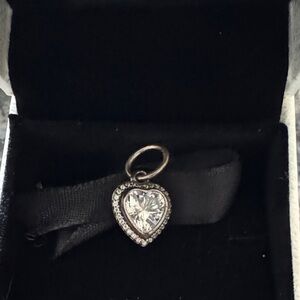 Elegant Silver Heart Pendant